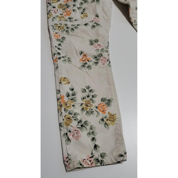 Citizens of Humanity Mid-Rise Skinny Floral Jeans - Picture 7 of 8